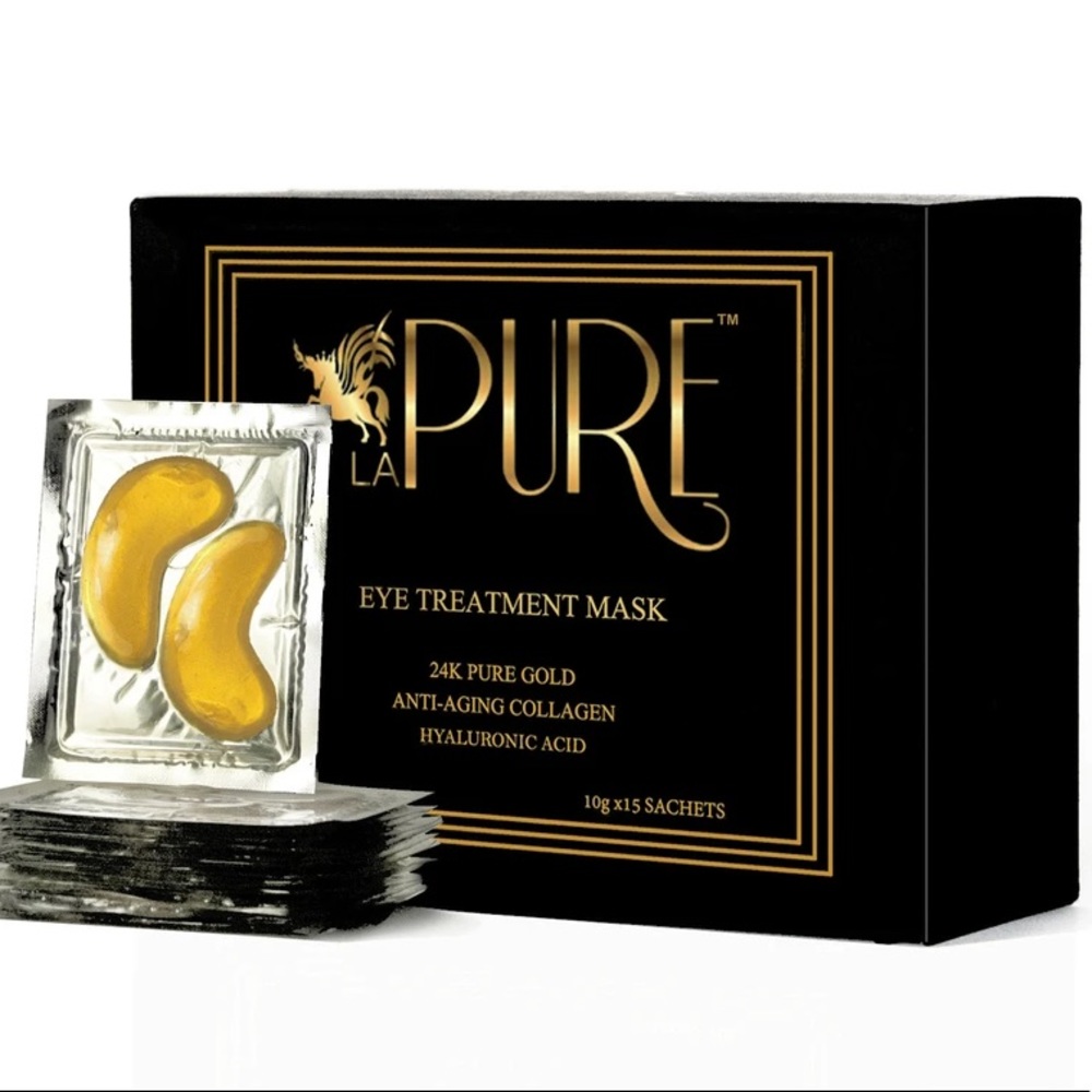 24K PURE GOLD EYE MASKS